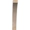 Ekena Millwork 3 1/2"W x 24"D x 24"H Thorton Smooth Knee Brace, Douglas Fir BRC04X24X24THR00SDF - alternate 2